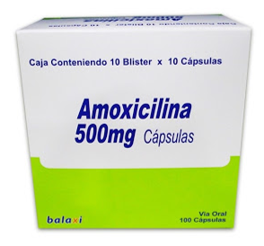 Amoxicilina 500mg Capsula Balaxi 