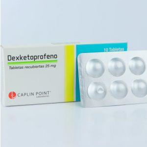 Dexketoprofeno 25mg Tabletas Caplin 