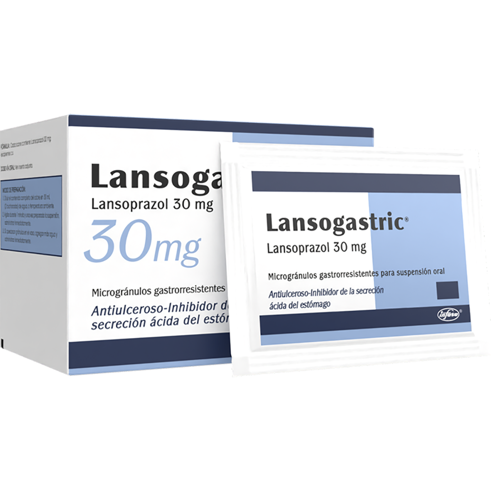 Lansogastric 30mg Sobres 