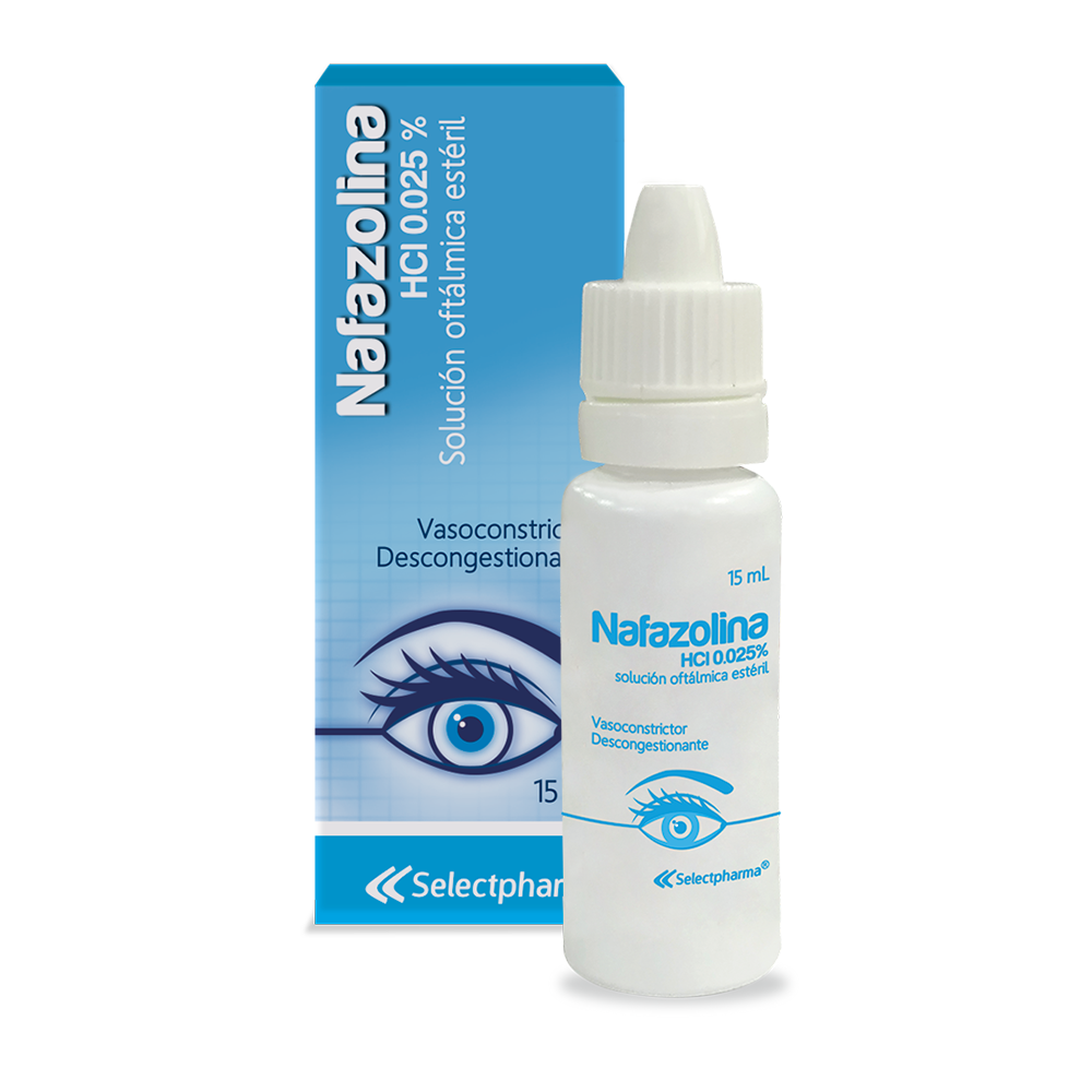 Nafazolina 0,025% Oftálmico 15ml Selectpharma 