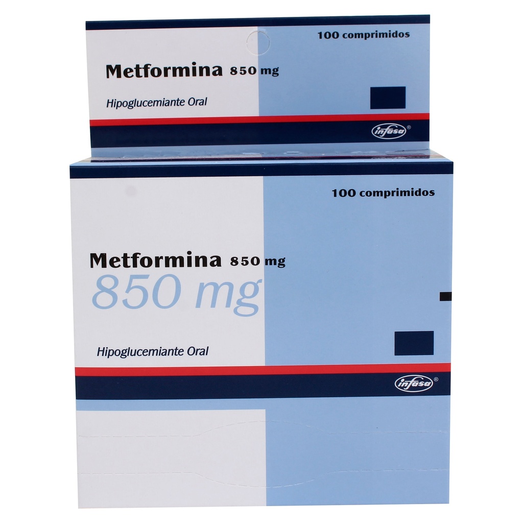 Metformina 850mg Tabletas Infasa  