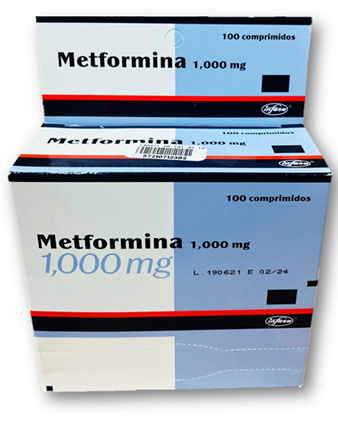 Metformina Tabletas1000mg Infasa