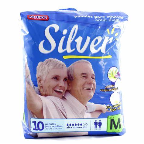 Silver Pañal Adultos M 