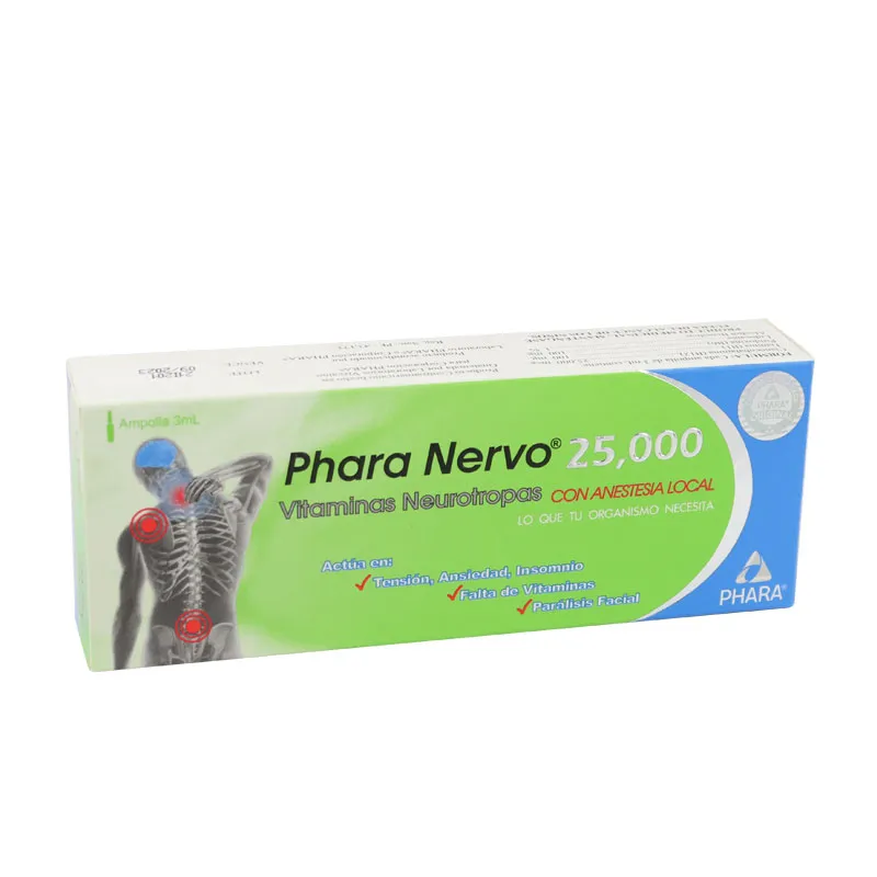 Phara Nervo 25000 Inyectable 