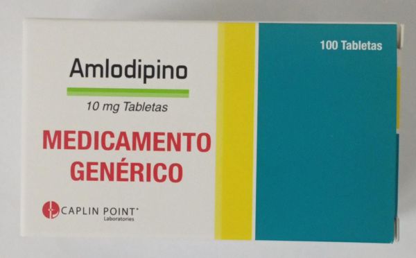 Amlodipino Tabletas 10mg Caplin  