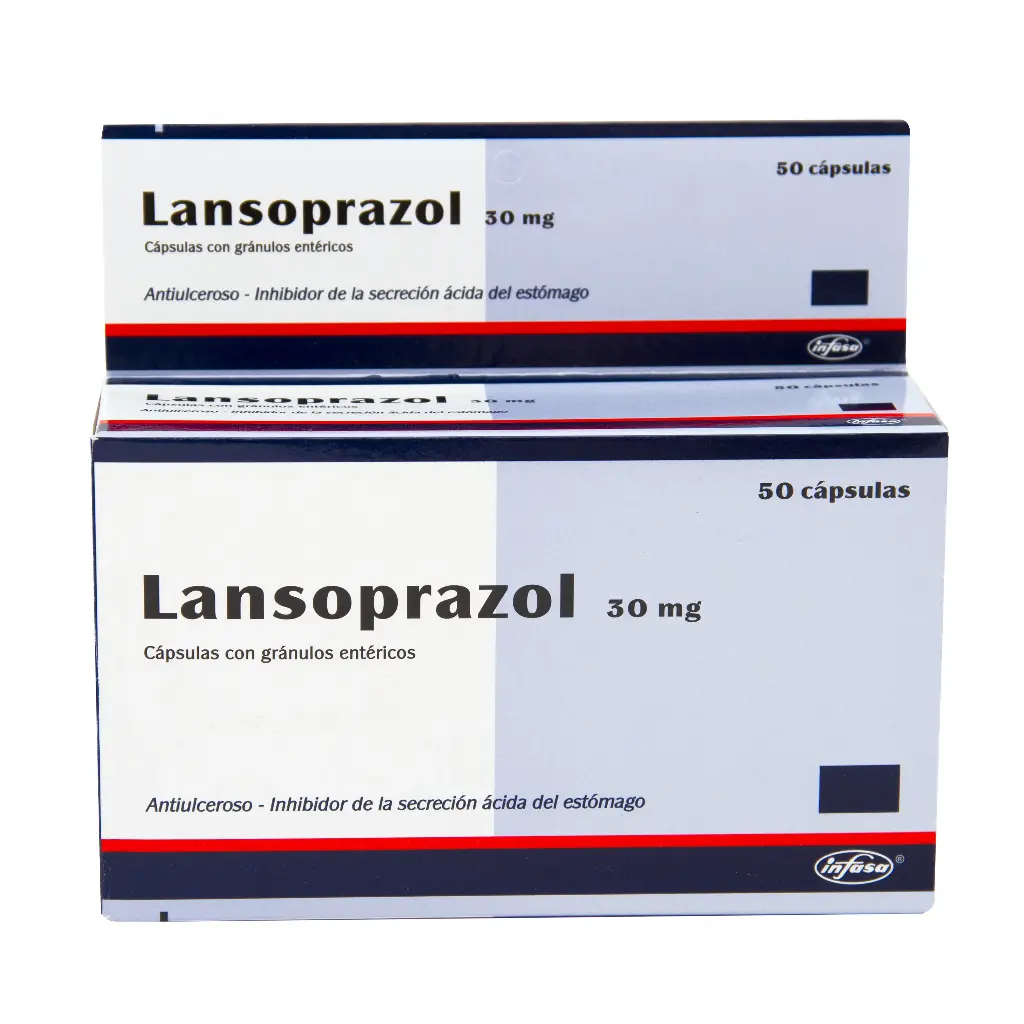 Lansoprazol 30mg Cápsulas Infasa 