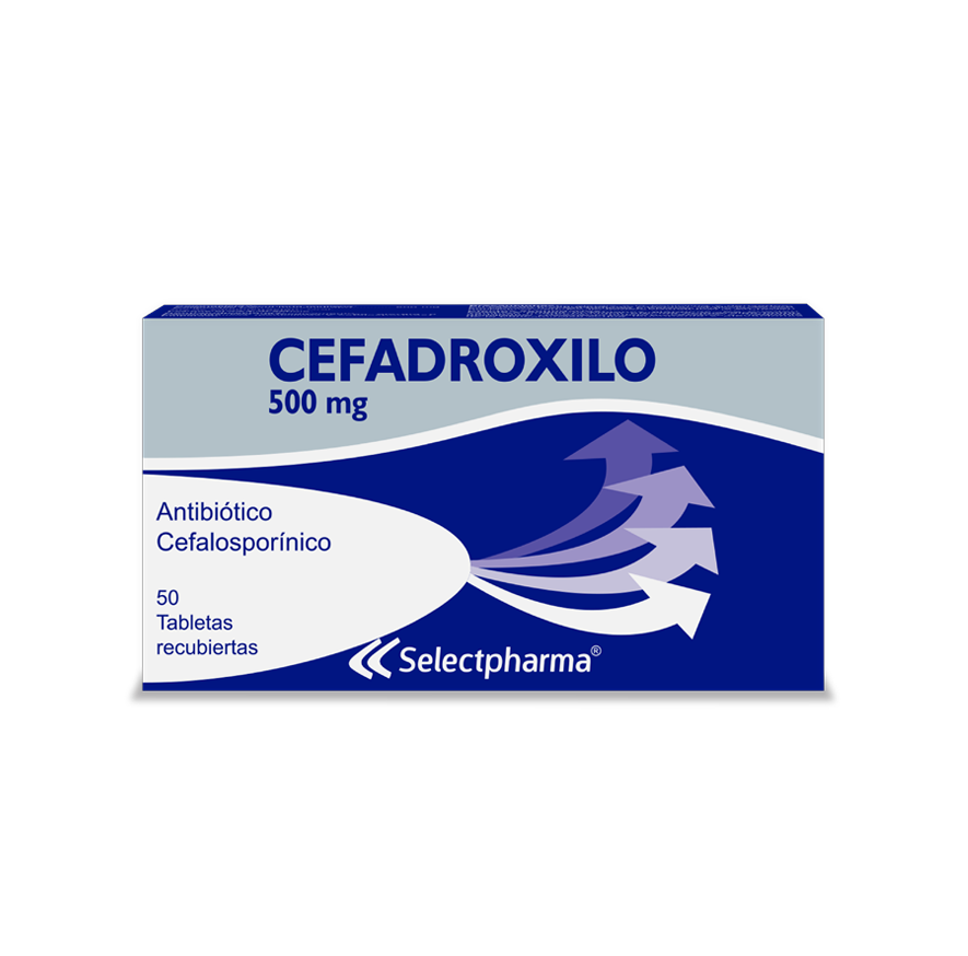 Cefadroxilo 500mg Tabletas Selectpharma 