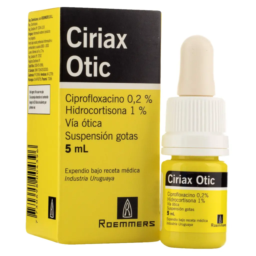 Ciriax Otic Suspensión Gotas 5ml 