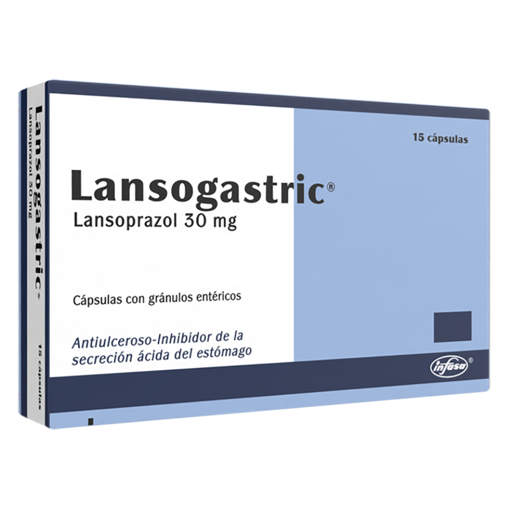 Lansogastric 30mg x15 Cápsulas