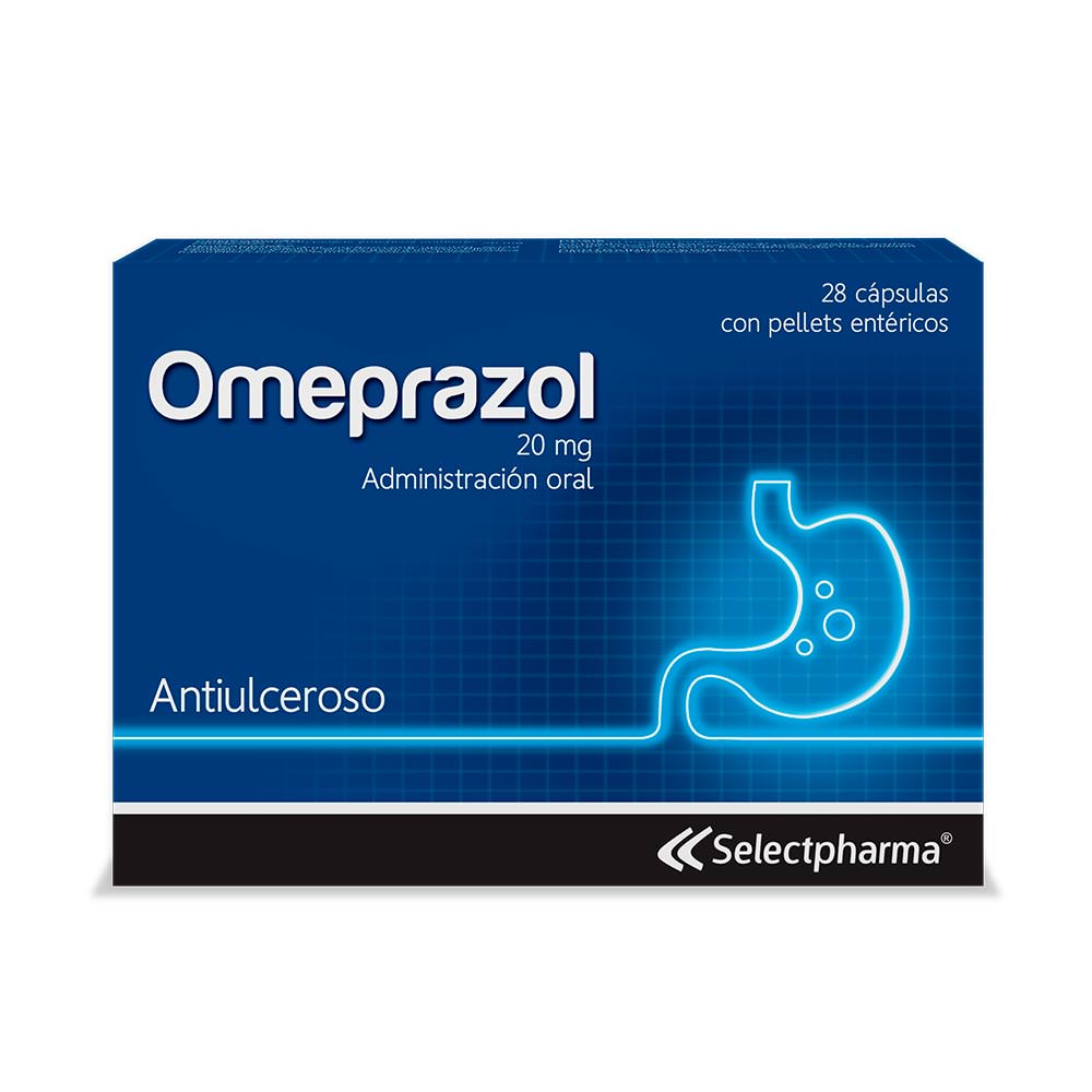 Omeprazol 20mg Cápsulas Selectpharma 