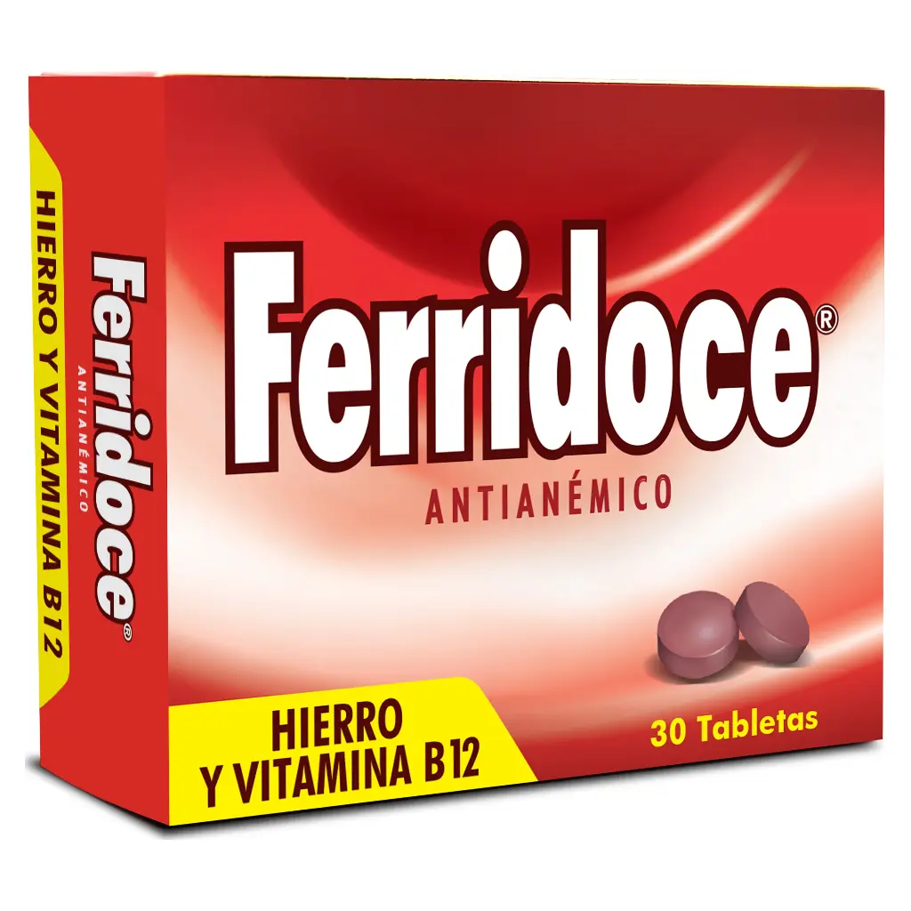 Ferridoce x30 Tabletas 