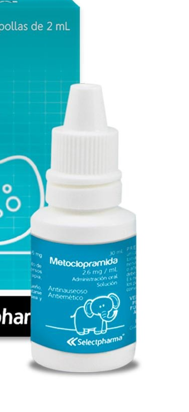 Metoclopramida 2.6mg/ml Solución Gotas 30ml Selectpharma 