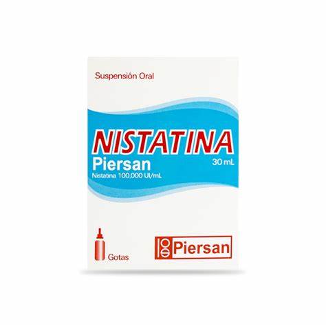 Nistatina 100,000UI Gotas 30ml Piersan 