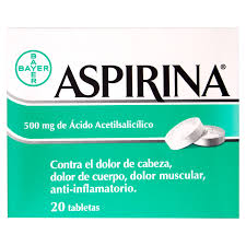 [2049] Aspirina Adulto Tabletas 500mg 