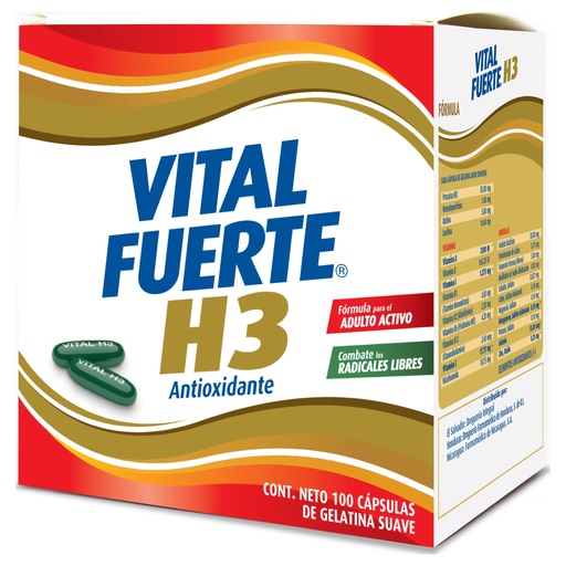 [1000] Vital Fuerte H-3 *100 Cápsulas 